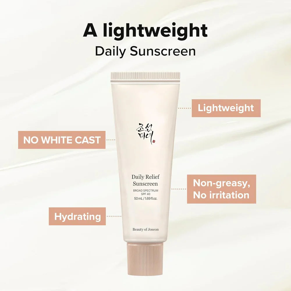 Relief Sun Rice + Probiotics SPF50+ PA++++ Buy 1 Get 1 Free (2 X 50ml)